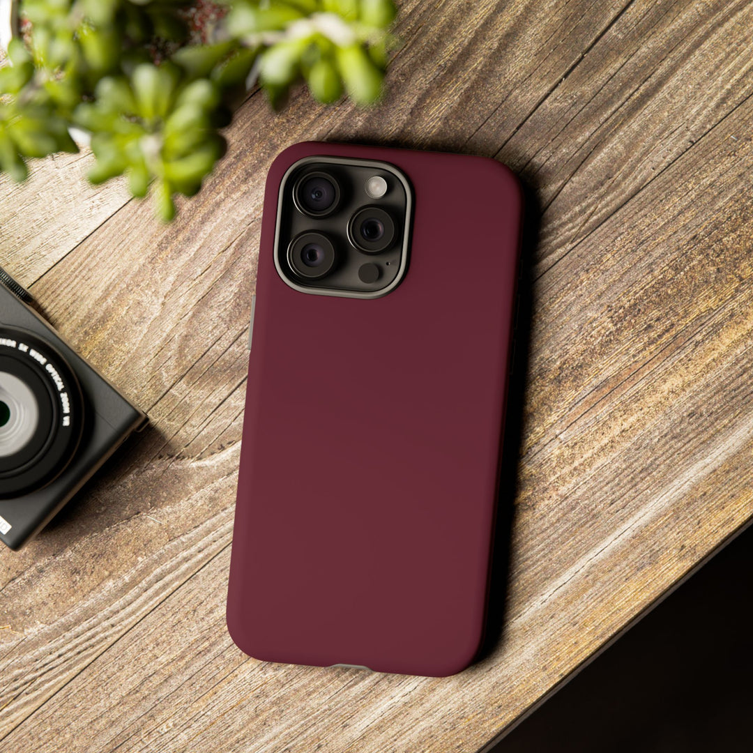 Premium Tough Burgundy Maroon Red Gift for Her Cute Phone Cases for Samsung S25 S24, S23, S22, S21, Iphone, 16, 15, 14, 13 Pro Max Ultra - Studio40ParkLane