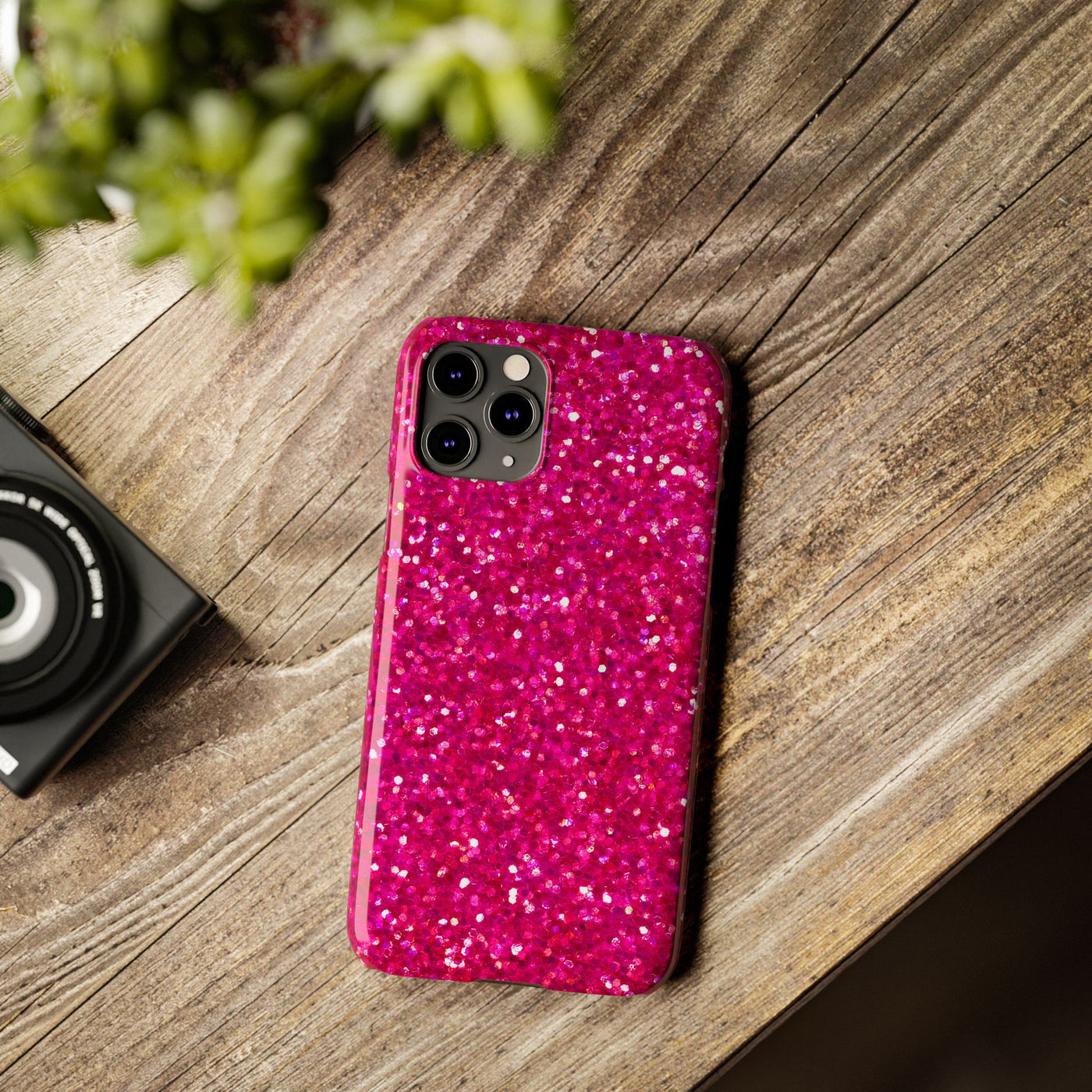 Slim Pink Glitter Cute Phone Cases for Iphone 16 Pro Max | iPhone 15 Case | iPhone 15 Pro Max Case, Iphone 14, Iphone 14 Pro Max, Iphone 13 12 11 8 7