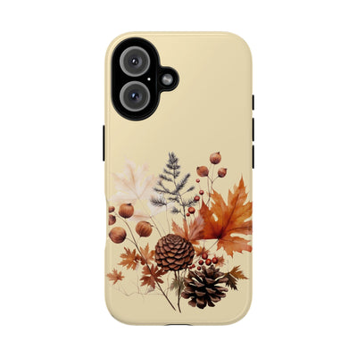 Fall Leaves Foliage Cute Phone Case for, Samsung Galaxy S24, S23, S22, S21, IPhone 16 Case | Iphone 15, Iphone 14, IPhone 13 Case Mom Dad Gift