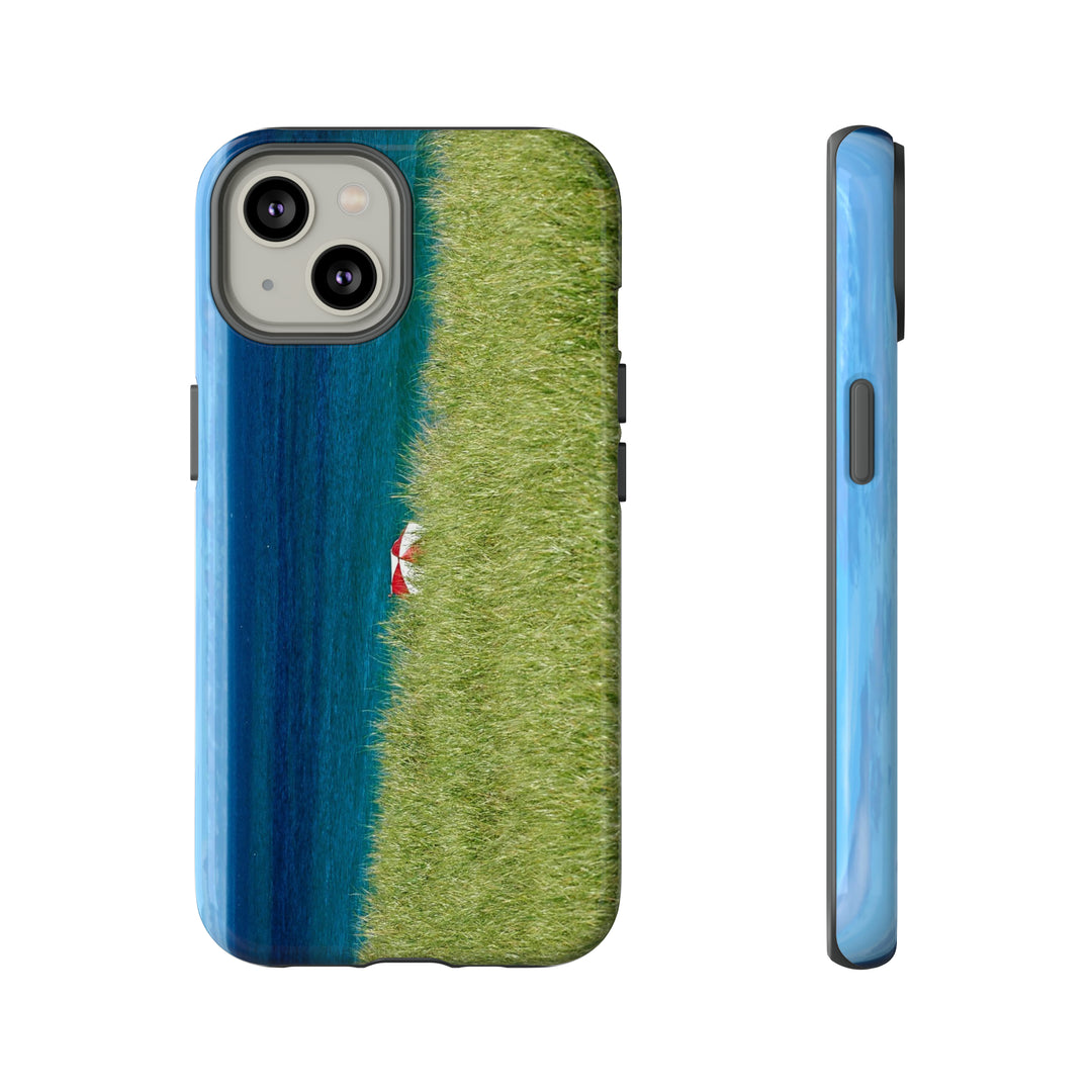 Cute IPhone Case | iPhone 15 Case | iPhone 15 Pro Max Case, Iphone 14 Case, Iphone 14 Pro Max Case IPhone Case for Art Lovers - Beach Parasol - Studio40ParkLane