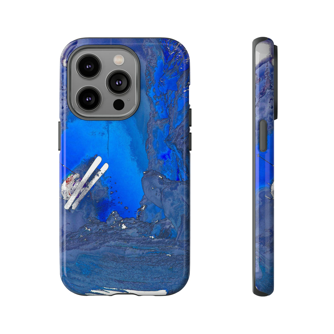 Cute IPhone Case | iPhone 15 Case | iPhone 15 Pro Max Case, Iphone 14 Case, Iphone 14 Pro Max Case IPhone Case for Art Lovers, Skiing Mountain - Studio40ParkLane