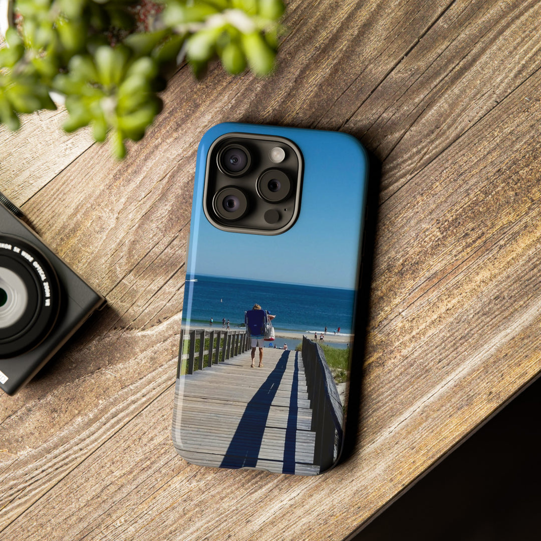 Cute Samsung Case | Cool Iphone Case | Summer Beach Walk, Samsung S24, S23, S22, S21, IPhone 15 Case | Iphone 14 Case, Iphone 13 Case - Studio40ParkLane