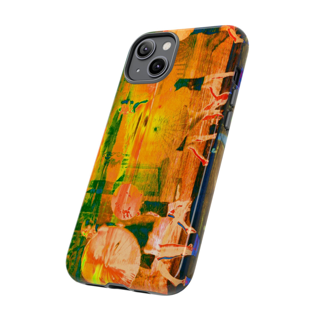 Cute IPhone Case | iPhone 15 Case | iPhone 15 Pro Max Case, Iphone 14 Case, Iphone 14 Pro Max Case IPhone Case for Traveler, Fall Sunset Dance - Studio40ParkLane
