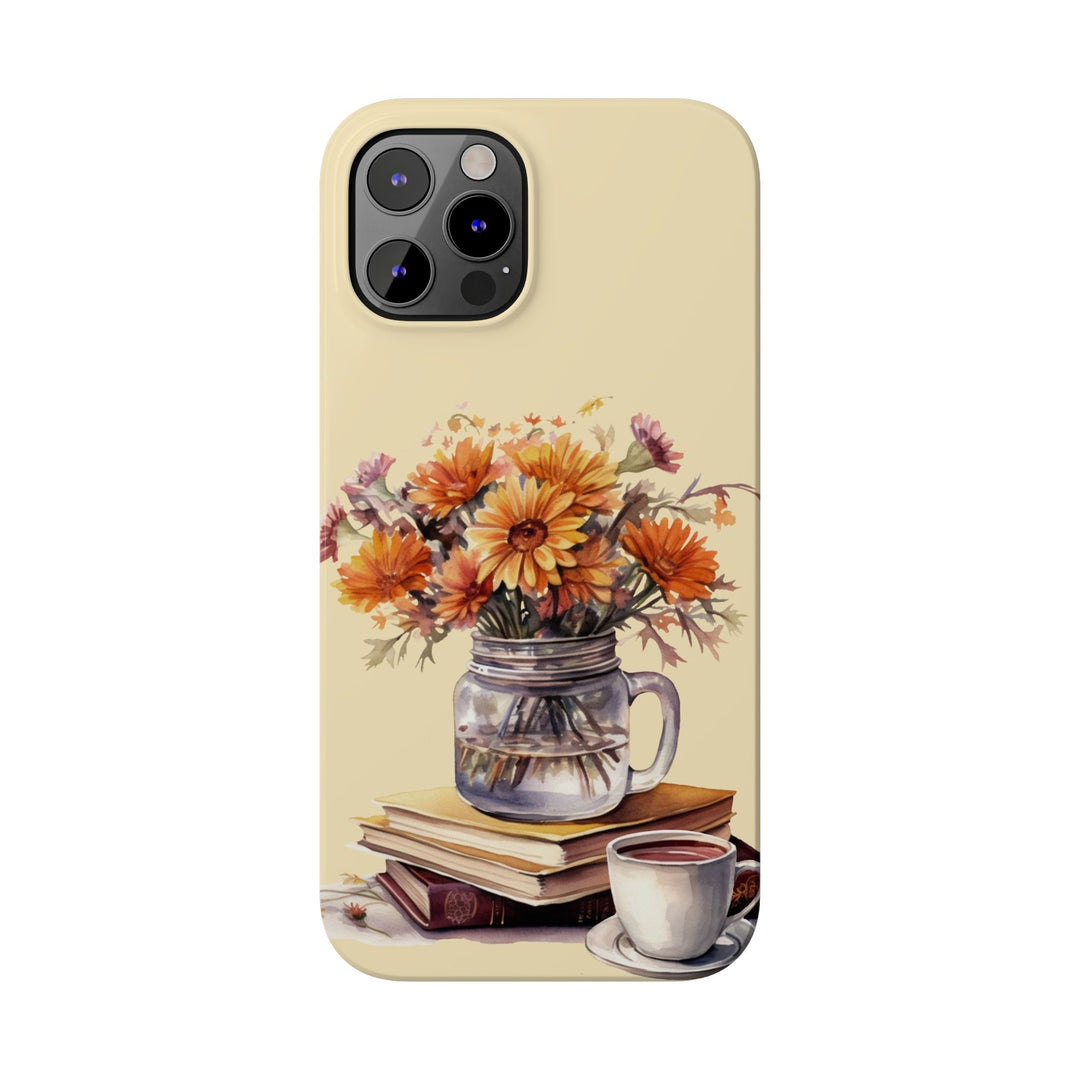 Slim Fall Autumn Leaves Cute Phone Cases for Iphone 16 | iPhone 15 Case | iPhone 15 Pro Max Case, Iphone 14, Iphone 14 Pro Max, Iphone 13, Slim Mom Dad Gift - Studio40ParkLane