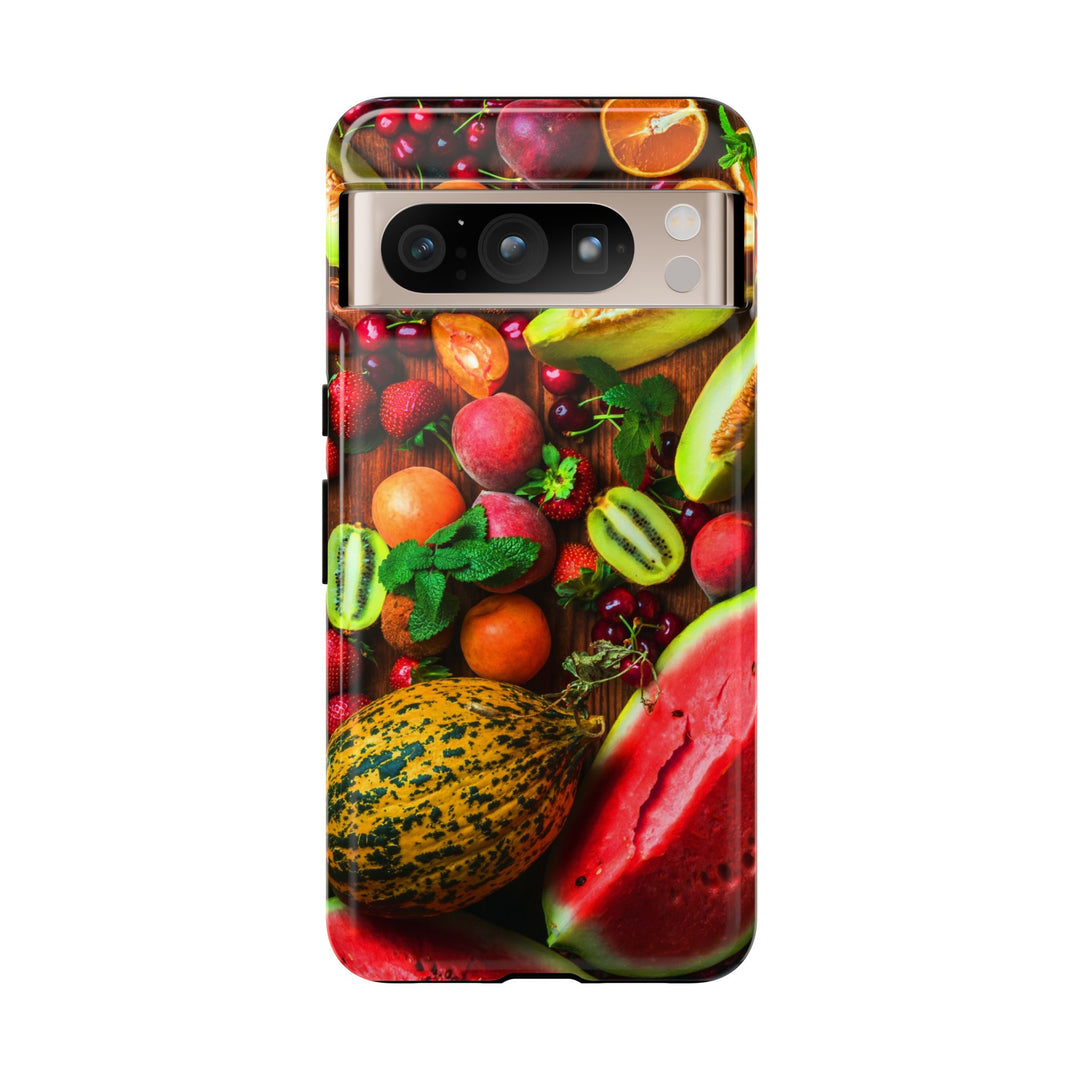 Fall Fruit Collage Cute Phone Case for, Samsung Galaxy S24, S23, S22, S21, IPhone 16 Case | Iphone 15, Iphone 14, IPhone 13 Case Mom Dad Gift - Studio40ParkLane