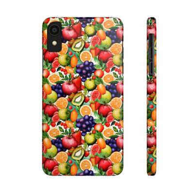 Slim Cute Phone Cases for Iphone  | iPhone 15 Case | iPhone 15 Pro Max Case, Iphone 14, Iphone 14 Pro Max, Iphone 13, Summer Fruit Mix Selection