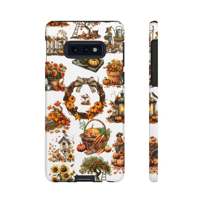 Impact Resistant, Fall Leaves Collage, Cute Phone Cases for Samsung S24, S23, S22, S21, IPhone 15 pro Iphone 14 pro Iphone 13 IPhone 12 Iphone 11