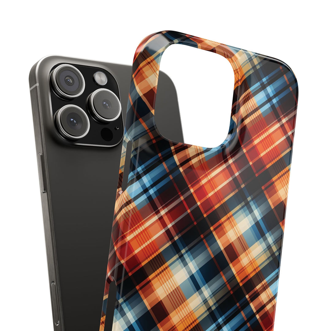 Slim Checkered Plaid Gift for Her Cute Phone Cases for Iphone 16 Pro Max | iPhone 15 Case | iPhone 15 Pro Max Case, Iphone 14, 13, 12, 11, 10, 8, 7 - Studio40ParkLane
