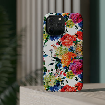 Spring Flowers Magsafe Cute Phone Case for Iphone Gift for Her, iPhone 16 Case iPhone 15 Pro Max Case, Iphone 14, Iphone 14 Pro Max, 13, 12 - Studio40ParkLane