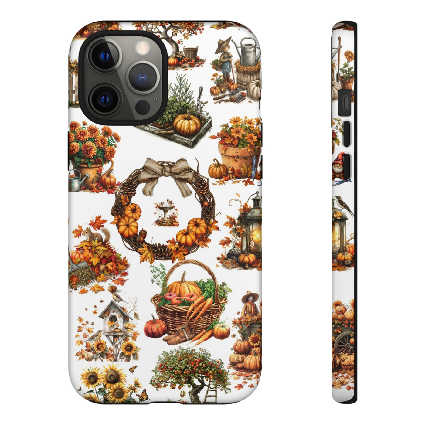 Impact Resistant, Fall Leaves Collage, Cute Phone Cases for Samsung S24, S23, S22, S21, IPhone 15 pro Iphone 14 pro Iphone 13 IPhone 12 Iphone 11