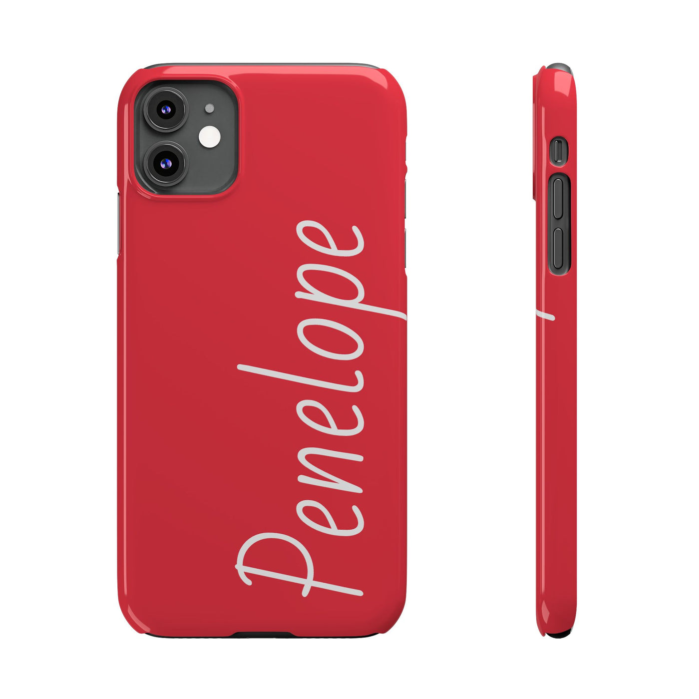Personalized Initial Name Custom Slim Phone Cases for Iphone 16 Pro Max | iPhone 15 Case | iPhone 15 Pro Max Case, Iphone 14, 13, 12, 11, 10, 8, 7 - Studio40ParkLane