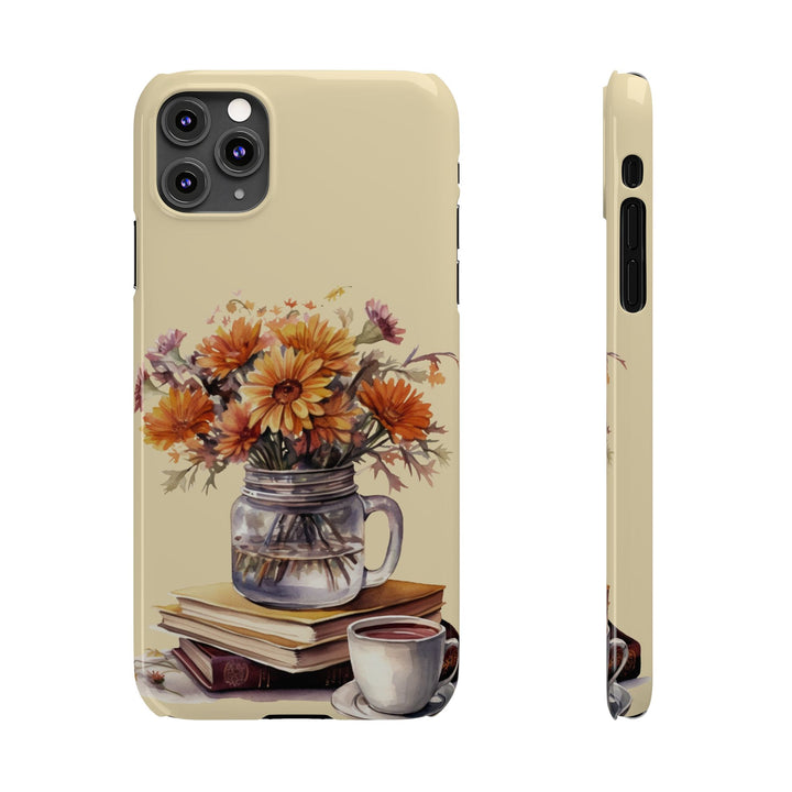 Slim Fall Autumn Leaves Cute Phone Cases for Iphone 16 | iPhone 15 Case | iPhone 15 Pro Max Case, Iphone 14, Iphone 14 Pro Max, Iphone 13, Slim Mom Dad Gift - Studio40ParkLane