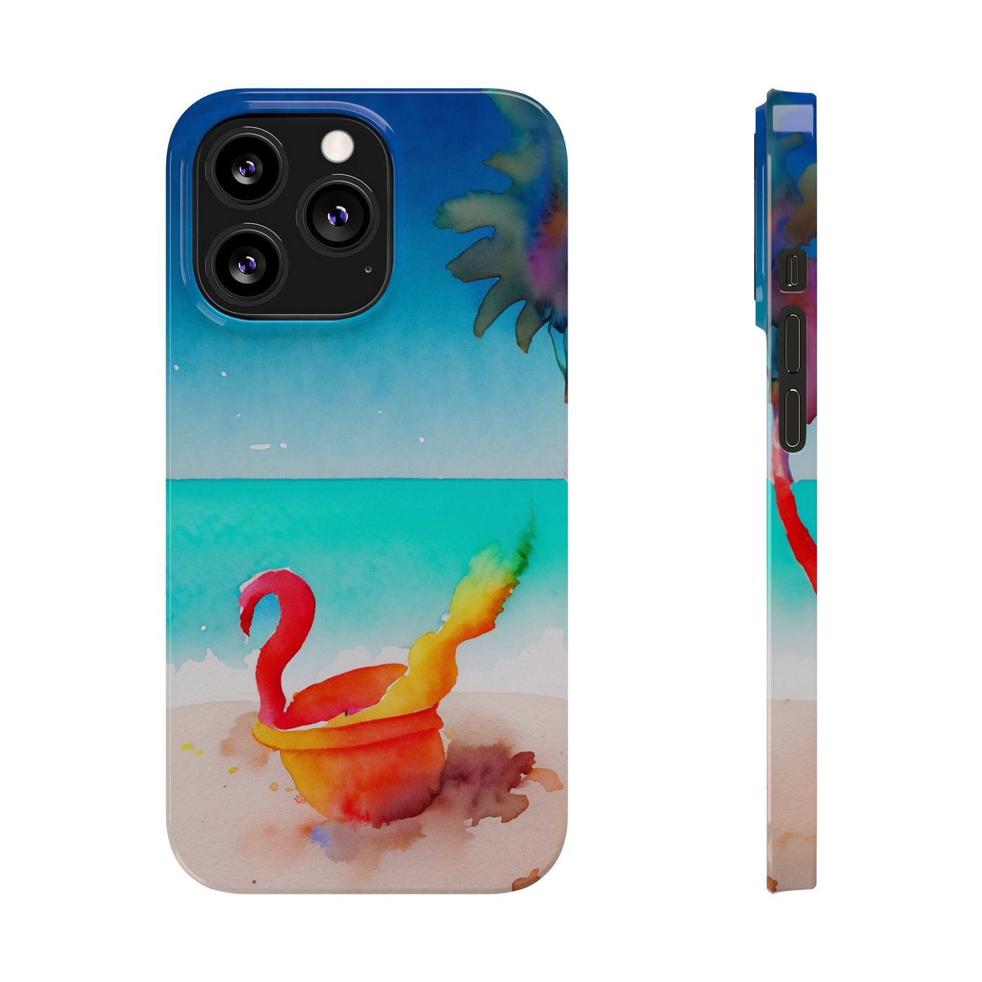 Slim Cute iPhone Cases - | iPhone 15 Case | iPhone 15 Pro Max Case, Iphone 14 Case, Iphone 14 Pro Max, Iphone 13, Summer Beach Bucket