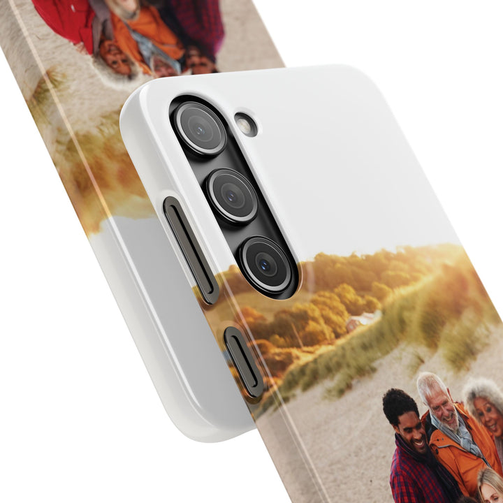 Snap Custom Personalized Family/Pet Cute Phone Cases for Samsung Galaxy S24, S23, S22, S21, S20, Plus, Ultra, Iphone 16, 15, 14, Pro and Max - Studio40ParkLane
