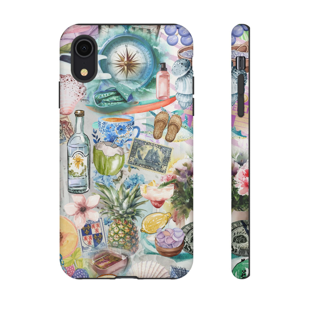 Impact Resistant, Travel Coquette Collage, Cute Phone Cases for Samsung S24, S23, S22, S21, IPhone 15 pro Iphone 14 pro Iphone 13 IPhone 12 Iphone 11 - Studio40ParkLane