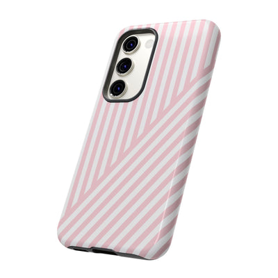 Custom Personalized Tough Phone Case - Aesthetic Stripes - For iPhone 17 Pro Max iPhone 16 Pro iPhone 15 Iphone 14 Iphone 13 Plus 13 12 11 - Studio40ParkLane