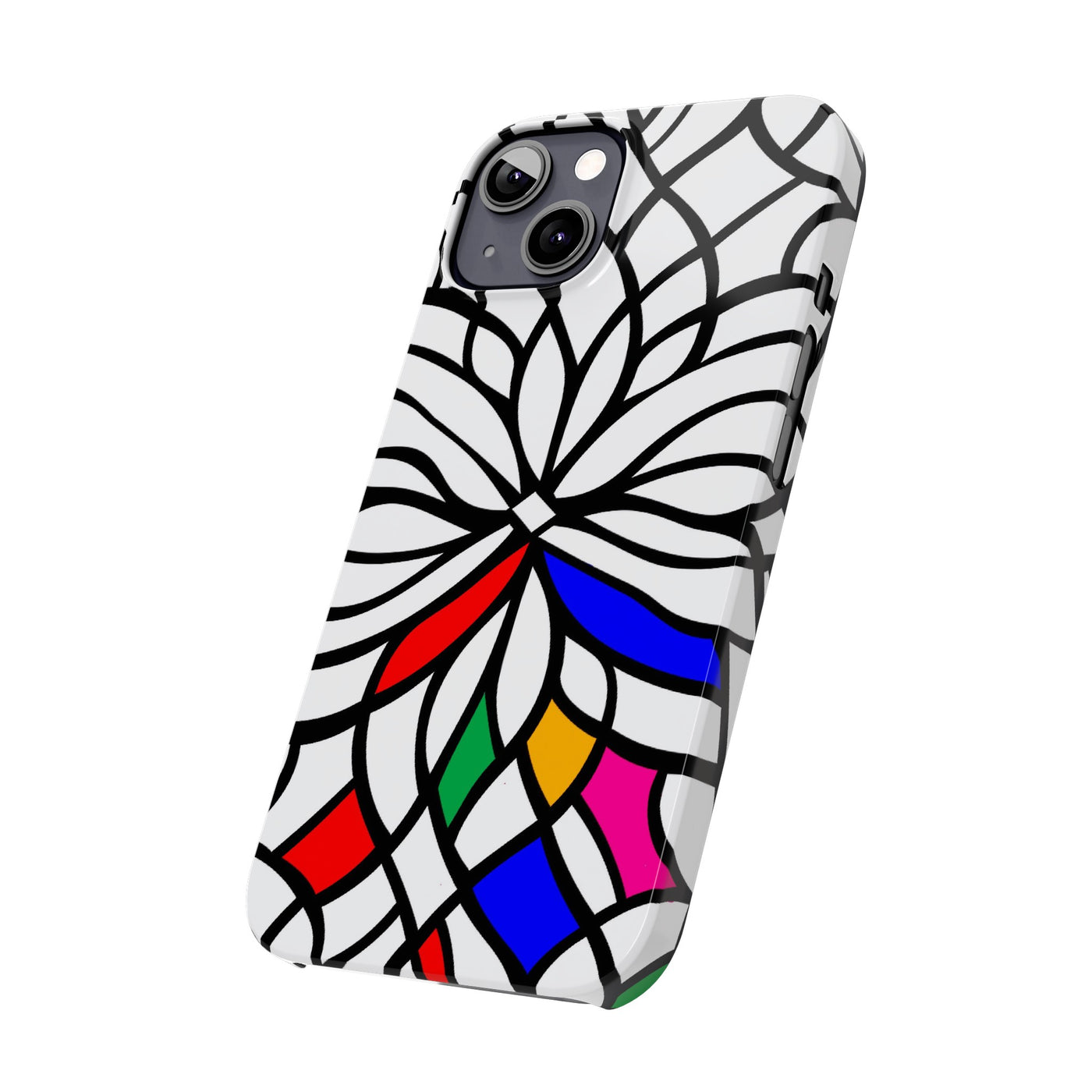 Slim Cute Phone Cases for Iphone  | iPhone 15 Case | iPhone 15 Pro Max Case, Iphone 14, Iphone 14 Pro Max, Iphone 13, Colored Spider Web