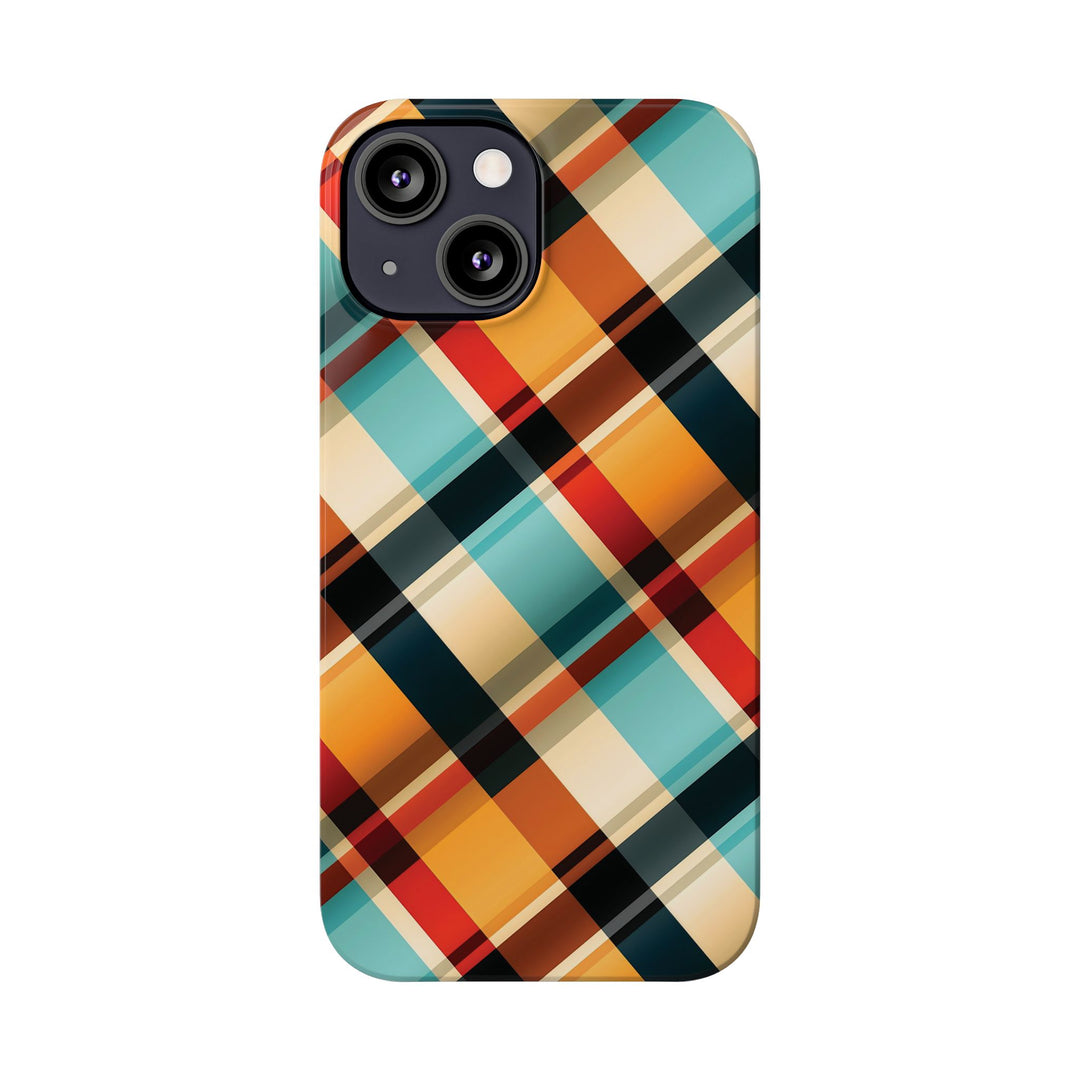 Slim Checkered Plaid Gift for Her Cute Phone Cases for Iphone 16 Pro Max | iPhone 15 Case | iPhone 15 Pro Max Case, Iphone 14, 13, 12, 11, 10, 8, 7 - Studio40ParkLane