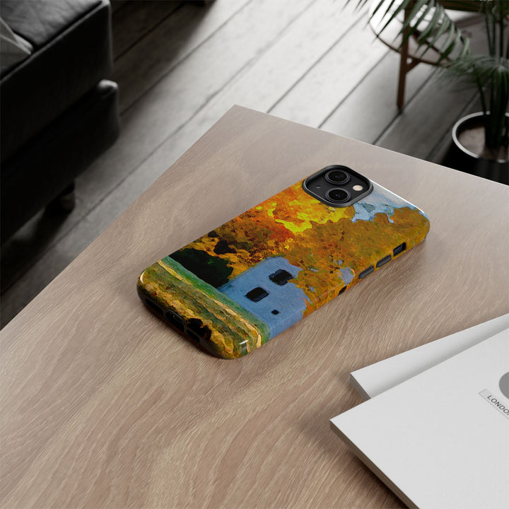 Impact Resistant, Fall Leaves Watercolor, Cute Phone Cases for Samsung S24, S23, S22, S21, IPhone 15 pro Iphone 14 pro Iphone 13 IPhone 12 Iphone 11 - Studio40ParkLane