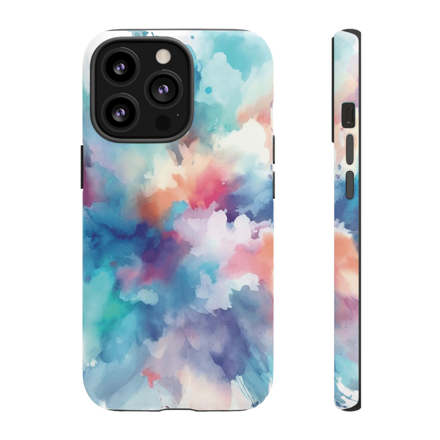 Premium Tough Paint Splash Gift for Her Cute Phone Cases for Samsung and Iphone, 16, 15, 14, S24, S23, S22, S21, S20, Plus, Ultra, Pro