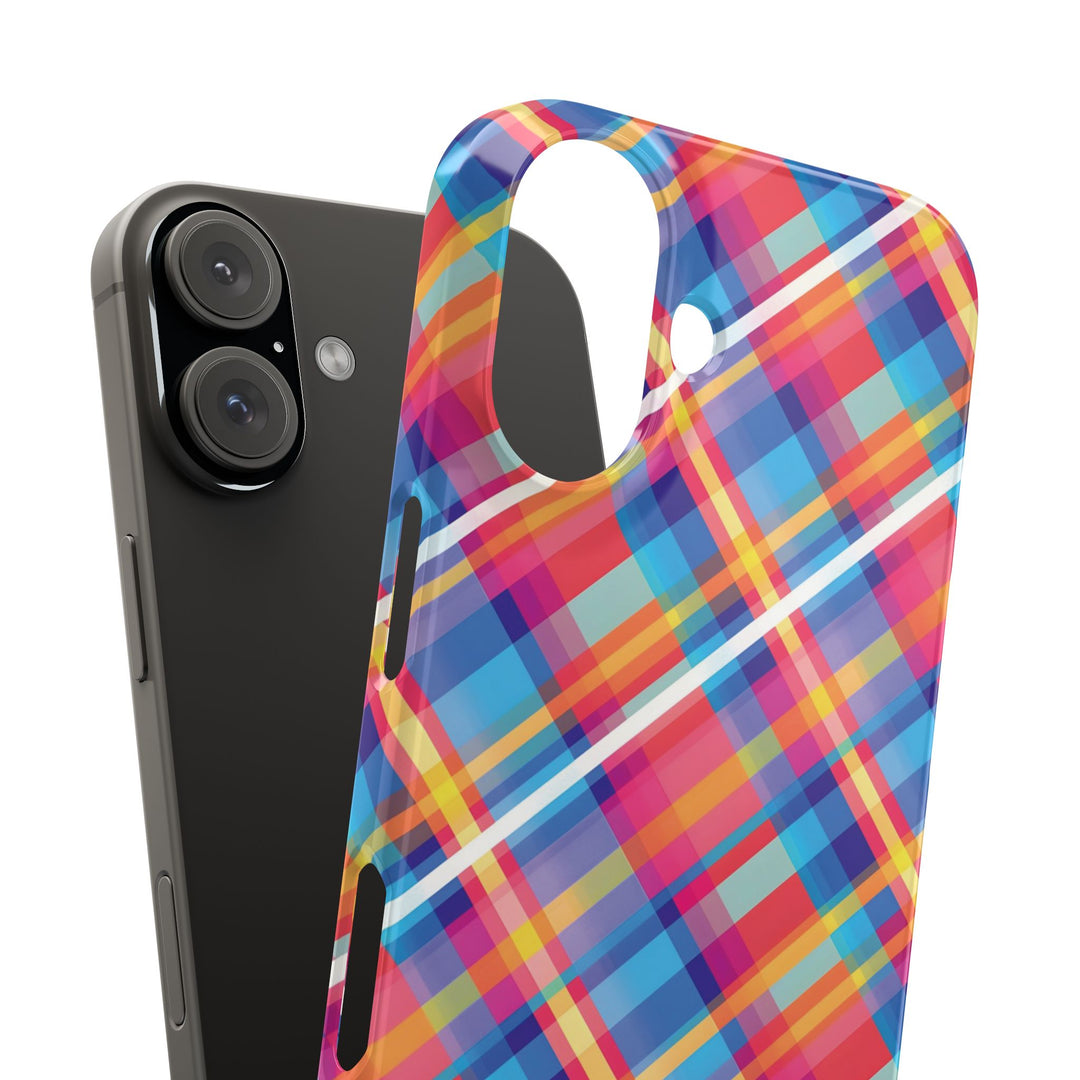 Slim Checkered Plaid Gift for Her Cute Phone Cases for Iphone 16 Pro Max | iPhone 15 Case | iPhone 15 Pro Max Case, Iphone 14, 13, 12, 11, 10, 8, 7 - Studio40ParkLane