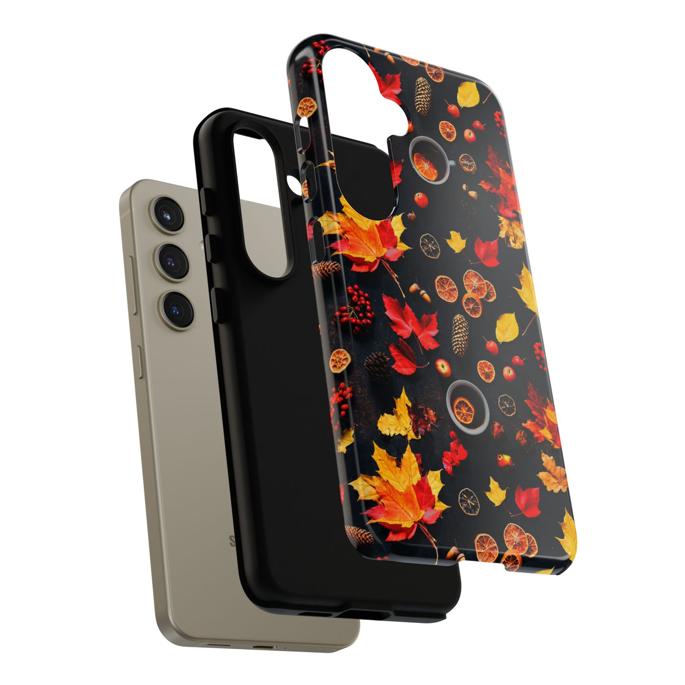 Cute Fall Fruit Phone Case Coquette Collage for, Samsung S24, S23, S22, S21, IPhone 15 Case | Iphone 14 Case, Iphone 13 Case, IPhone 16 Case