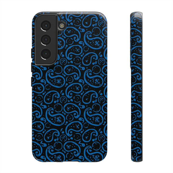 Samsung Galaxy Phone Case | Galaxy S23, S22, S21, S20 | Luxury Case Double Layered | Impact Resistant | Fashionable - Paisley 4 - Studio40ParkLane