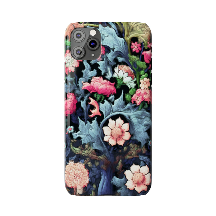 Slim Cute Phone Cases for Iphone - | iPhone 15 Case | iPhone 15 Pro Max Case, Iphone 14 Case, Iphone 14 Pro Max, Iphone 13, Flowers Scene - Studio40ParkLane