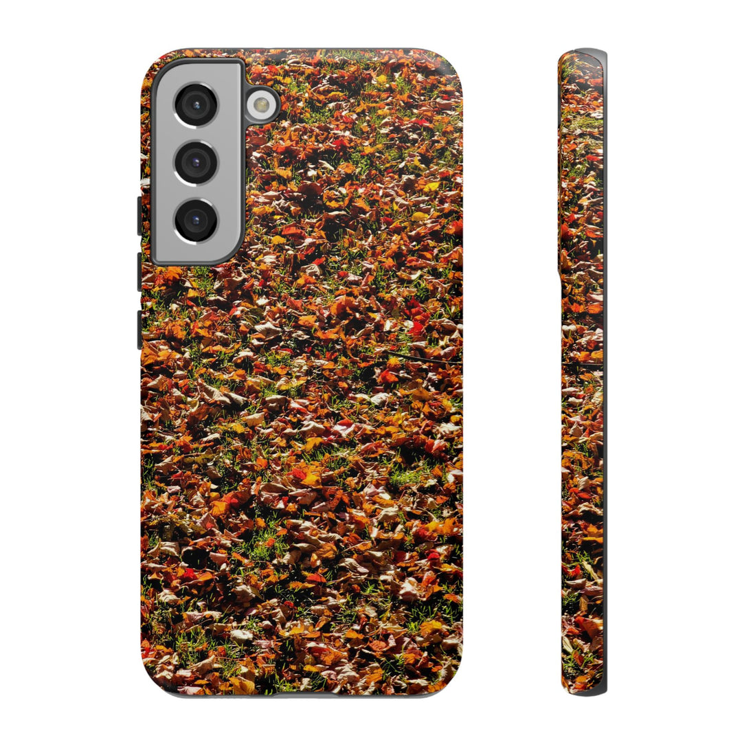 Impact Resistant, Fall Leaves Collage, Cute Phone Cases for Samsung S24, S23, S22, S21, IPhone 15 pro Iphone 14 pro Iphone 13 IPhone 12 Iphone 11 - Studio40ParkLane