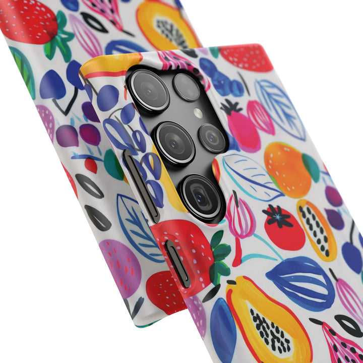 Snap Cute Custom Phone Case, Summer Fruit case for iPhone 18 17 16 15 14 13 12 Pro Max, Samsung S26 S25 S24 S23 Ultra Protective Phone Case - Studio40ParkLane