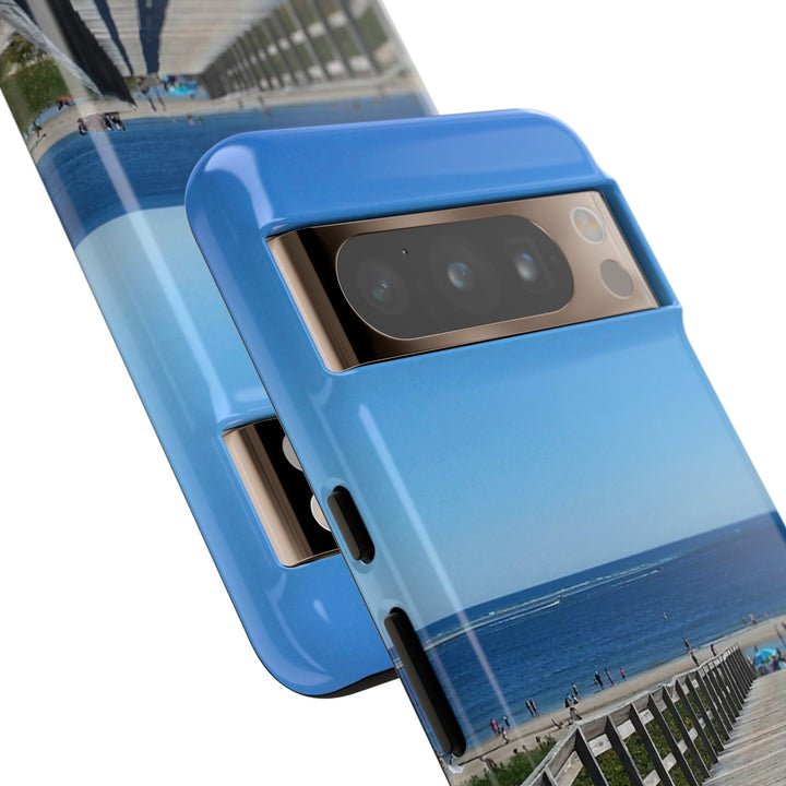 Cute Samsung Case | Cool Iphone Case | Summer Beach Walk, Samsung S24, S23, S22, S21, IPhone 15 Case | Iphone 14 Case, Iphone 13 Case - Studio40ParkLane