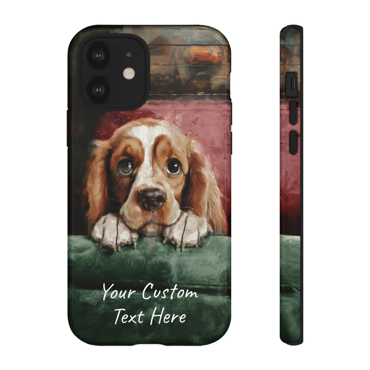 Personalize this Cute IPhone Case | Cocker Spaniel iPhone Case, iPhone 15 Case | iPhone 15 Case, Iphone 14 Case, Iphone 14 Pro Max Case - Studio40ParkLane