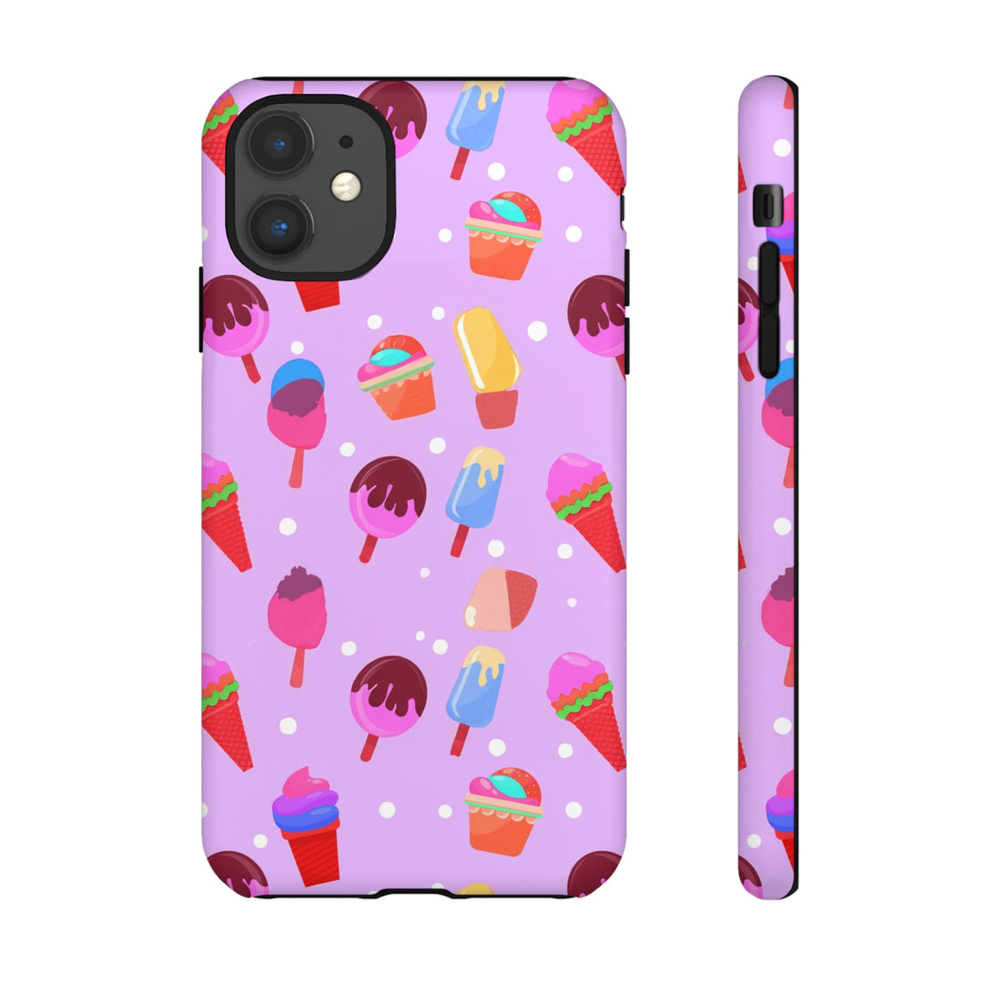 Cute Samsung Case | Cool Iphone Case | Summer Pink Ice - Cream, Samsung S24, S23, S22, S21, IPhone 15 Case | Iphone 14 Case, Iphone 13 Case - Studio40ParkLane