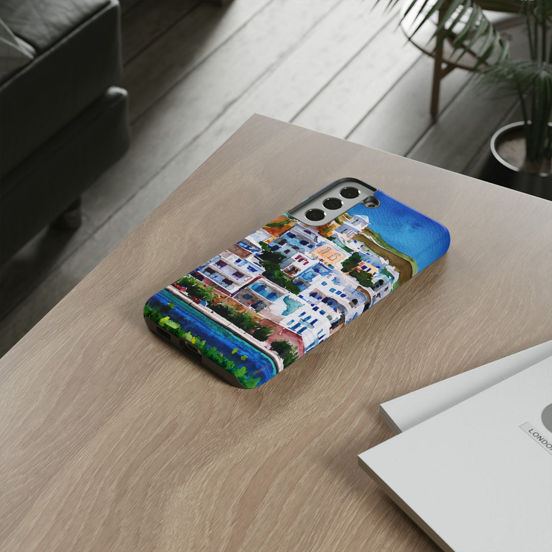 Impact Resistant, Greece House, Cute Phone Cases for Samsung S24, S23, S22, S21, IPhone 15 pro Iphone 14 pro Iphone 13 IPhone 12 Iphone 11 - Studio40ParkLane