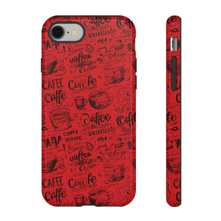 Cute IPhone Case | Red Black Coffee, iPhone 15 Case | iPhone 15 Pro Case, Iphone 14 Case, Iphone 14 Pro Max Case, Protective Iphone Case - Studio40ParkLane