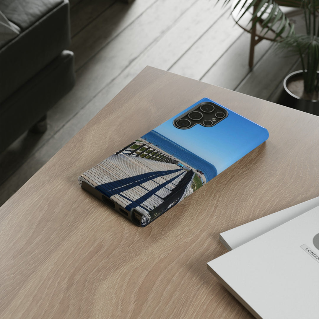Cute Samsung Case | Cool Iphone Case | Summer Beach Walk, Samsung S24, S23, S22, S21, IPhone 15 Case | Iphone 14 Case, Iphone 13 Case - Studio40ParkLane