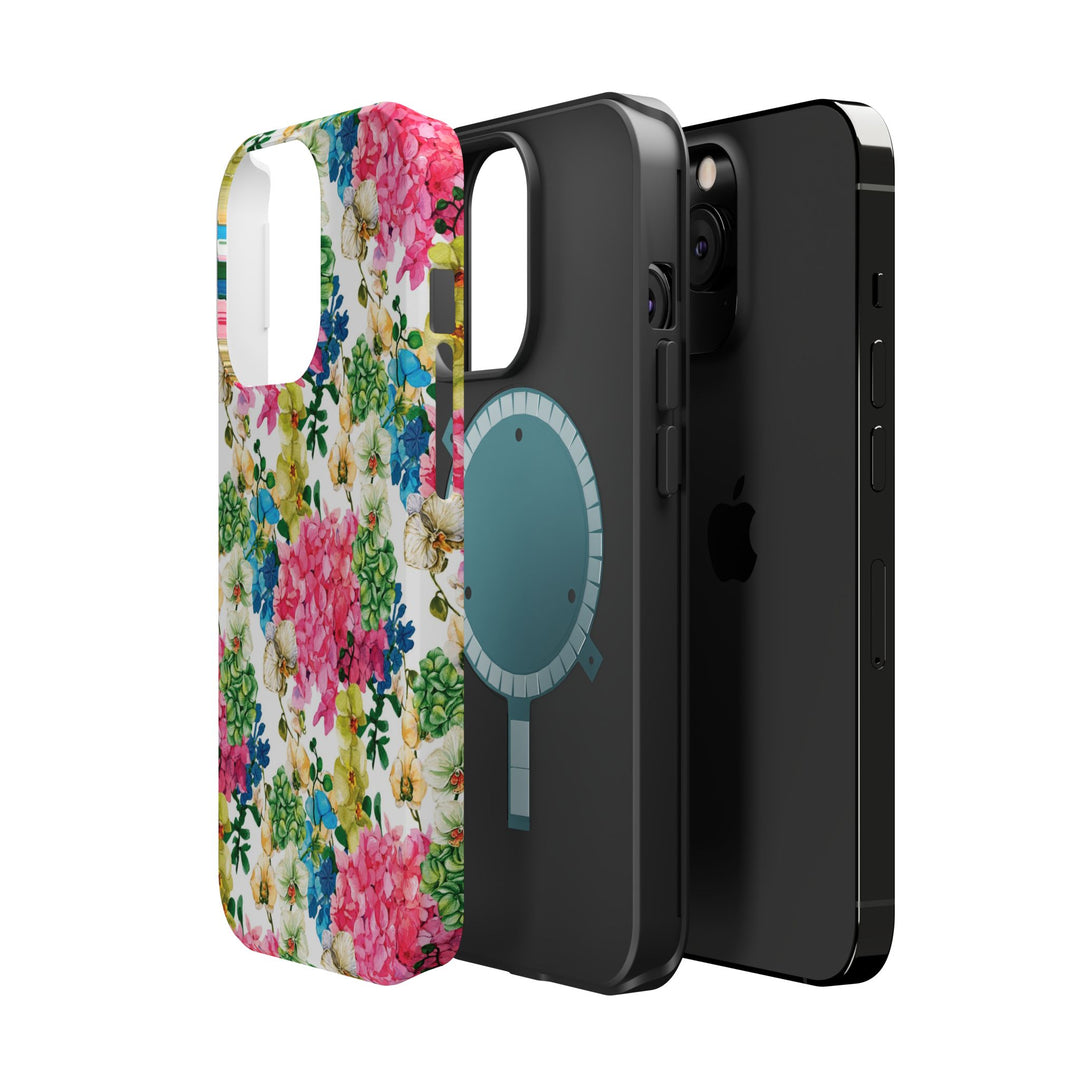 Spring Flowers Magsafe Cute Phone Case for Iphone Gift for Her, iPhone 16 Case iPhone 15 Pro Max Case, Iphone 14, Iphone 14 Pro Max, 13, 12 - Studio40ParkLane