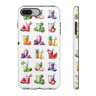 Cute Samsung Case | Cool Iphone Case | Tropical Summer Fruit Cocktail, Samsung S24, S23, S22, S21, IPhone 15 Case | Iphone 14 Case, Iphone 13 Case