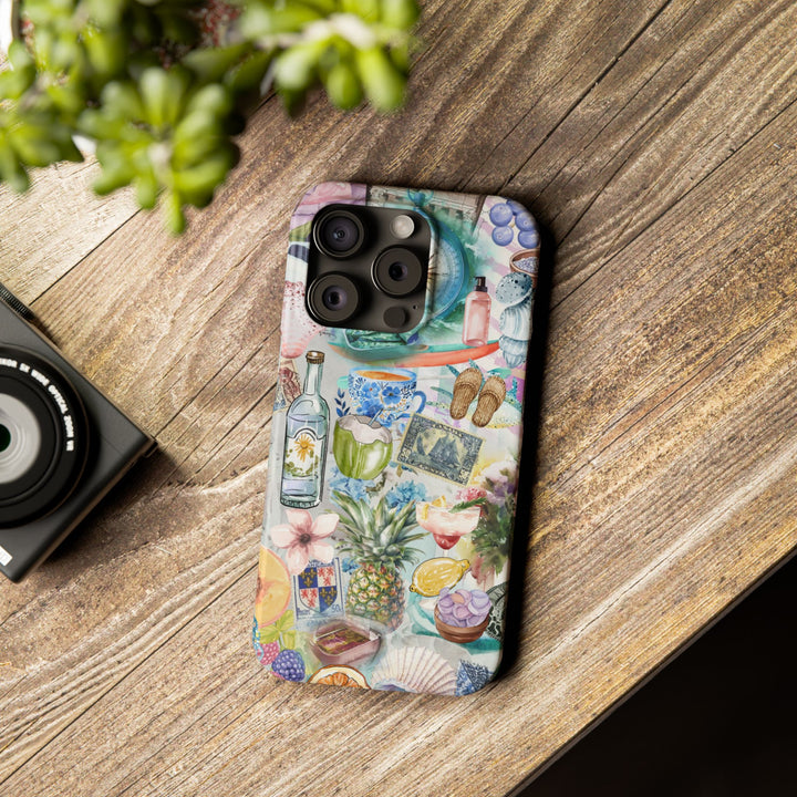 Slim Travel Coquette Collage Slim Cute Phone Cases for Iphone | iPhone 15 Case | iPhone 15 Pro Max Case, Iphone 14, Iphone 14 Pro Max, Iphone 13 - Studio40ParkLane