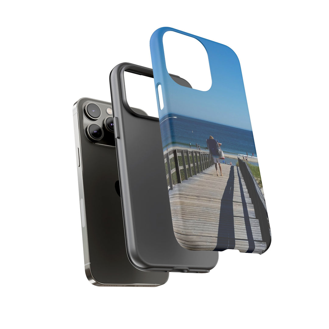 Cute Samsung Case | Cool Iphone Case | Summer Beach Walk, Samsung S24, S23, S22, S21, IPhone 15 Case | Iphone 14 Case, Iphone 13 Case - Studio40ParkLane
