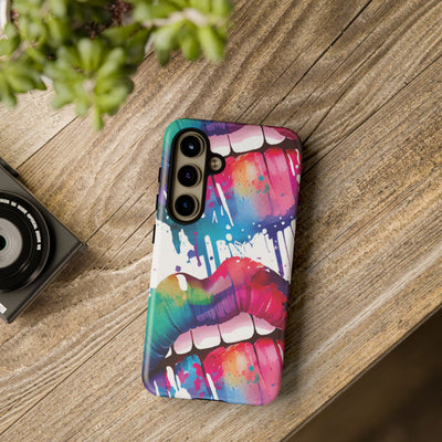 Impact Resistant, Simply Smile Lips, Cute Phone Cases for Samsung S24, S23, S22, S21, IPhone 15 pro Iphone 14 pro Iphone 13 IPhone 12 Iphone 11