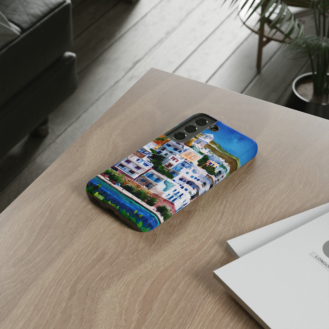 Impact Resistant, Greece House, Cute Phone Cases for Samsung S24, S23, S22, S21, IPhone 15 pro Iphone 14 pro Iphone 13 IPhone 12 Iphone 11 - Studio40ParkLane