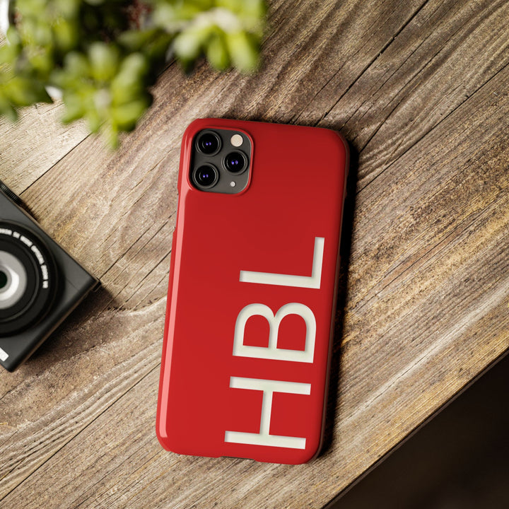Slim Custom Personalized Red Gift for Her Cute Phone Cases for Iphone 16 Pro Max | iPhone 15 Case | iPhone 15 Pro Max Case, Iphone 14, 13, 12, 11, 10, 8, 7 - Studio40ParkLane