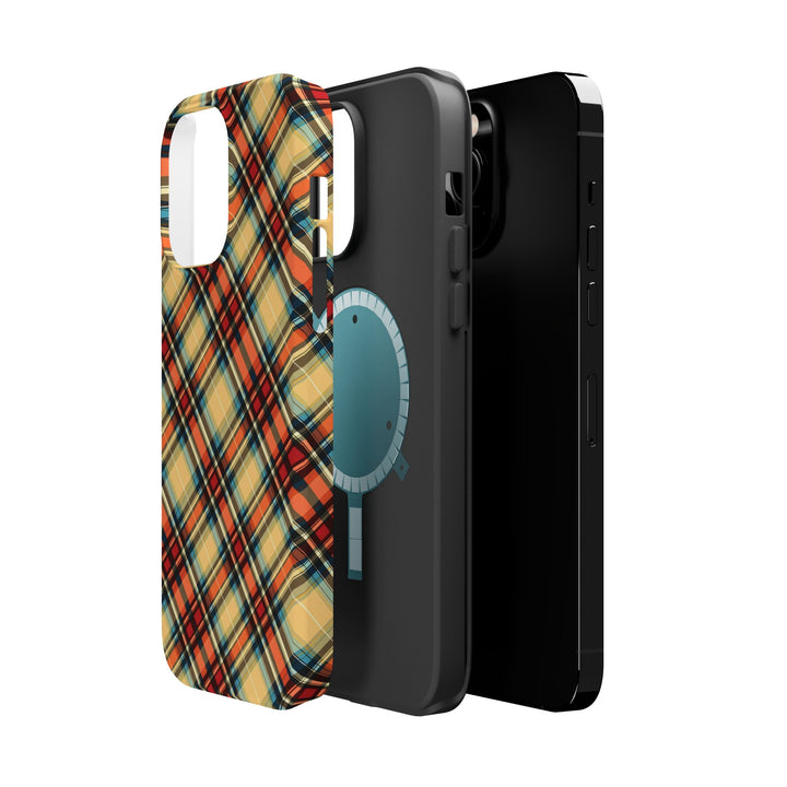 Checkered Plaid Magsafe Gift for Her Cute Phone Case for Iphone, | iPhone 16 | iPhone 15 Pro Max, Iphone 14 Pro Max, 13 12 11 10 9 8 7 - Studio40ParkLane