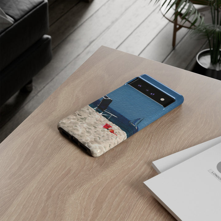Cute Samsung Case | Cool Iphone Case | Summer Blue Beach Chair, Samsung S24, S23, S22, S21, IPhone 15 Case | Iphone 14 Case, Iphone 13 Case - Studio40ParkLane