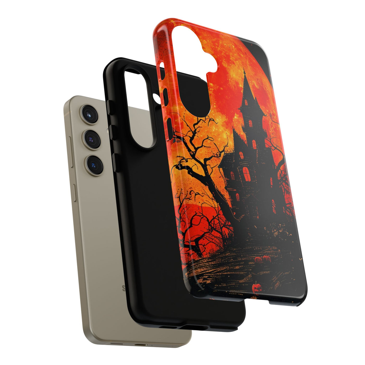 Halloween Gift Impact Resistant, Cute Phone Cases for Samsung S24, S23, S22, S21, IPhone 15 pro Iphone 14 pro Iphone 13 IPhone 12 Iphone 11