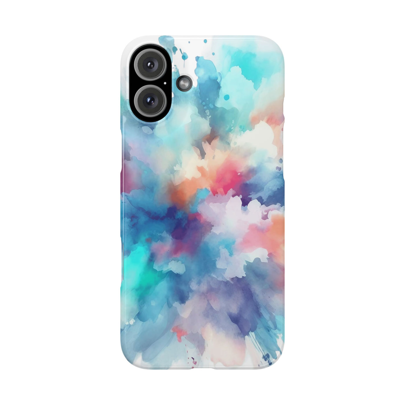 Slim Cute Phone Cases Paint Splash for Iphone 16 Pro Max | iPhone 15 Case | iPhone 15 Pro Max Case, Iphone 14, Iphone 14 Pro Max, Iphone 13 12 11 8 7