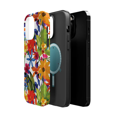 Spring Flowers Magsafe Cute Phone Case for Iphone Gift for Her, iPhone 16 Case iPhone 15 Pro Max Case, Iphone 14, Iphone 14 Pro Max, 13, 12 - Studio40ParkLane