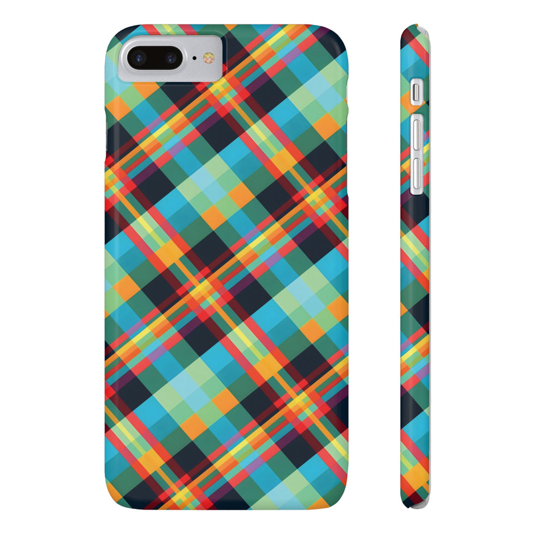 Slim Checkered Plaid Gift for Her Cute Phone Cases for Iphone 16 Pro Max | iPhone 15 Case | iPhone 15 Pro Max Case, Iphone 14, 13, 12, 11, 10, 8, 7 - Studio40ParkLane