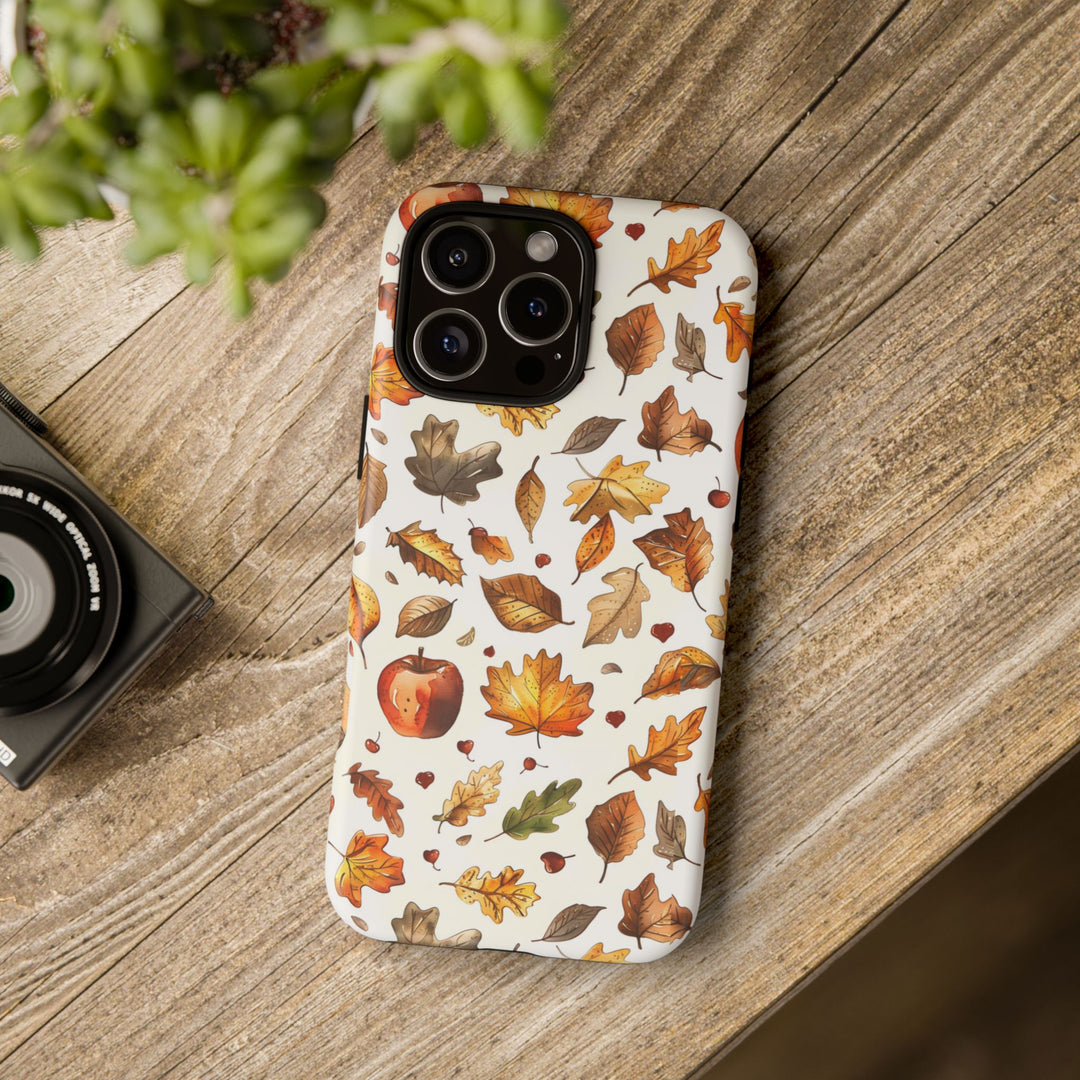 Autumn Fall Leaves Gift for Her Cute Phone Case for, Samsung Galaxy S24, S23, S22, S21, IPhone 16 Case | Iphone 15, Iphone 14, IPhone 13 Case - Studio40ParkLane